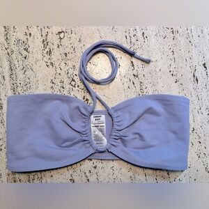 NEW Aritzia Sunday Best Cora Halter Multi Twist Bandeau Top — Lavender Small